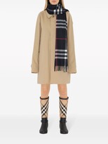 Thumbnail for your product : Burberry Fringed Check Cashmere Scarf