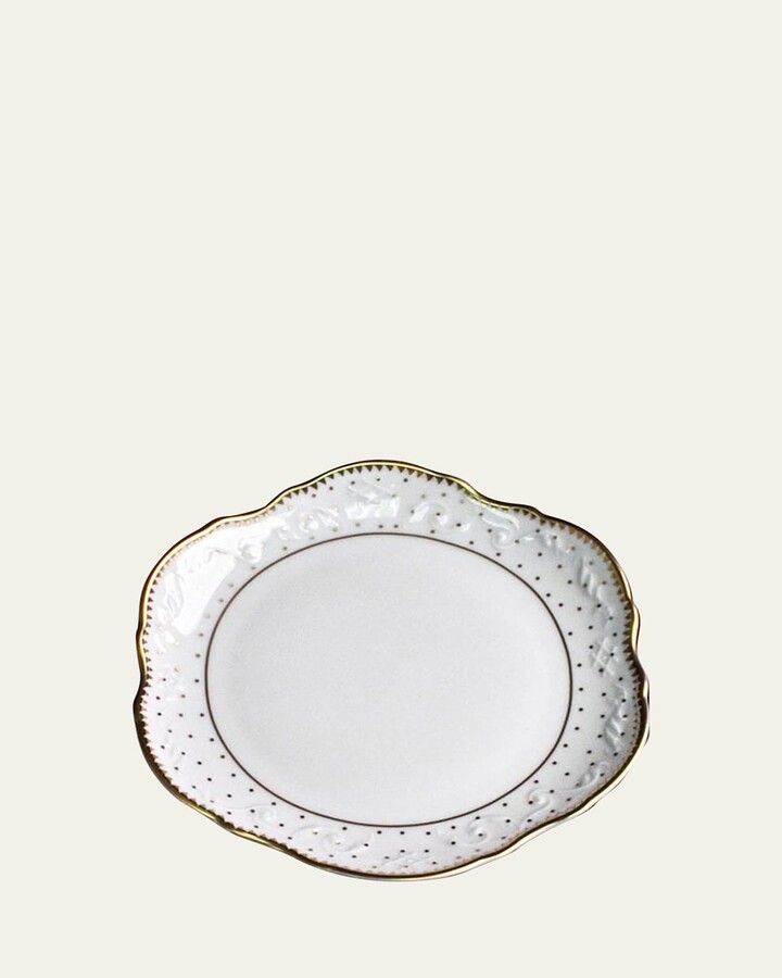 "Simply Anna Polka" Bread & Butter Plate