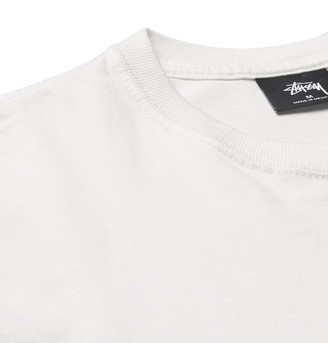 Stussy Slim-Fit Printed Cotton-Jersey T-Shirt