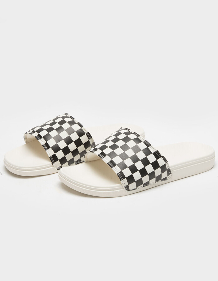 Vans Checkerboard La Costa Womens Slide Sandals - ShopStyle
