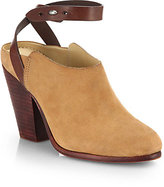 Thumbnail for your product : Rag and Bone 3856 Kenny Suede Mules