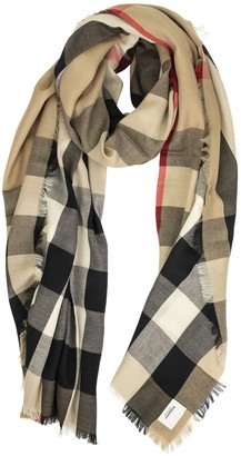 burberry check scarf sale