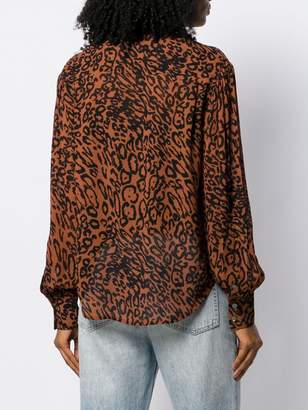 Calvin Klein leopard print shirt