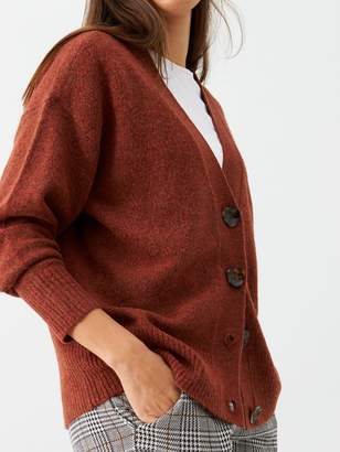 Very Button Up Cardigan - Rust