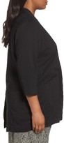 Thumbnail for your product : Eileen Fisher Plus Size Women's Organic Linen Blend Jacket