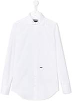 Thumbnail for your product : DSQUARED2 Kids cutaway collar shirt