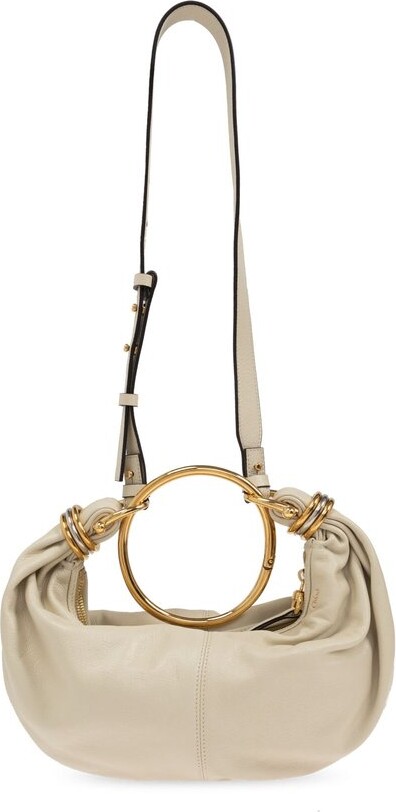 Chloé Bracelet Zip-Detailed Small Hobo Bag