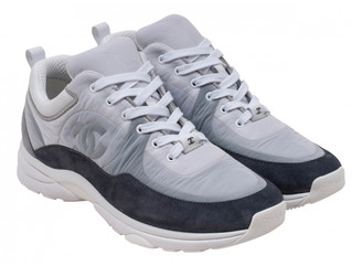 white chanel trainers mens