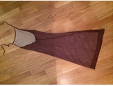 Thumbnail for your product : Herve Leger Burgundy Viscose Dress