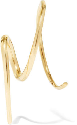 Maria Black - Racer Nude 14-karat Gold Earring