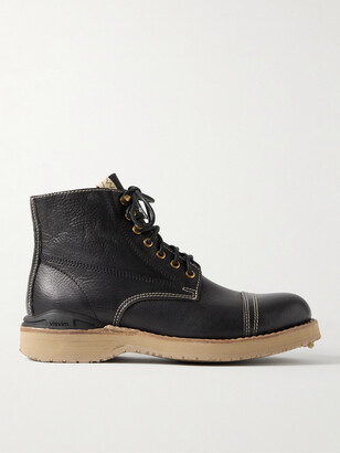 Visvim Virgil Folk Leather Boots - ShopStyle
