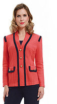 Thumbnail for your product : Misook Piped Bouclé Jacket