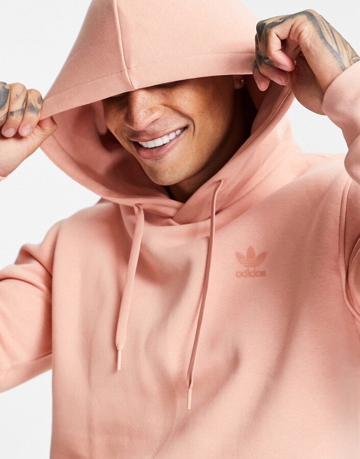 blush pink adidas hoodie