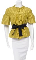 Thumbnail for your product : Monique Lhuillier Casual Short Sleeve Jacket w/ Tags