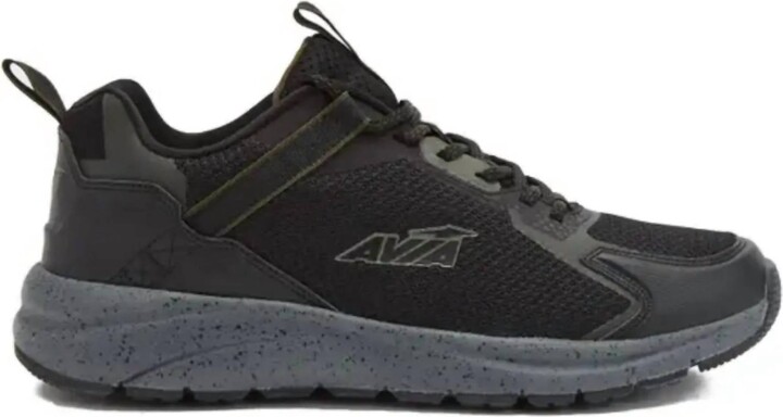 Avia Men's Avi Canyon 2.0 Trail Shoe In Black/dark Green/dark Grey