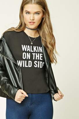 Forever 21 Wild Side Graphic Tee