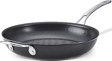 Anolon X SearTech Nonstick Open Frying Pan with Helper Handle 12