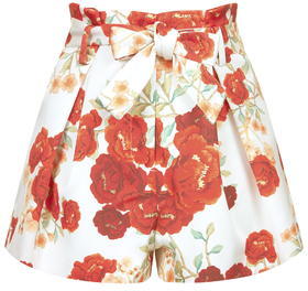 Topshop Womens **Clique Shorts By C/MEO COLLECTIVE - Multi