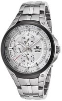 Thumbnail for your product : Casio Men's Edifice Steel Bracelet Silver Textured Dial