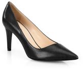 Thumbnail for your product : Giorgio Armani Asymmetrical Leather Pumps