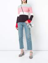 Thumbnail for your product : JoosTricot striped bell sleeve sweater