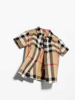 Thumbnail for your product : Burberry Children Vintage Check short-sleeve shirt