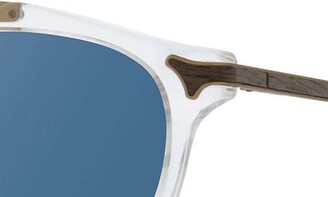 Shwood Kinsrow 49mm Acetate & Wood Sunglasses