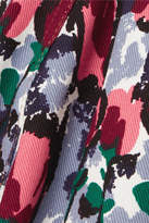 Thumbnail for your product : Marni Printed Denim Midi Skirt - Pink