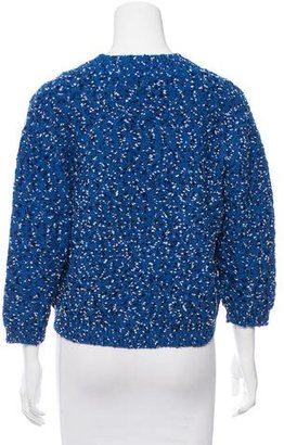 Thakoon Long Sleeve Textured Sweater