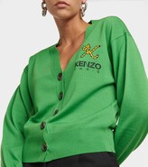 Thumbnail for your product : Kenzo Embroidered wool cardigan