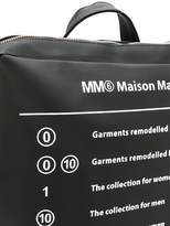 Thumbnail for your product : MM6 MAISON MARGIELA graphic print backpack