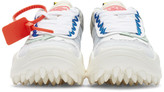 Thumbnail for your product : Off-White White and Blue Odsy-1000 Sneakers