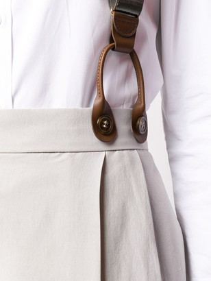 Giorgio Armani Detachable-Suspender Pleated Trousers
