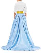 Thumbnail for your product : Carolina Herrera Silk A-Line Maxi Skirt