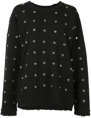 RtA cut-out embellished sweater