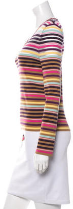 Sonia Rykiel Sheer Striped Sweater