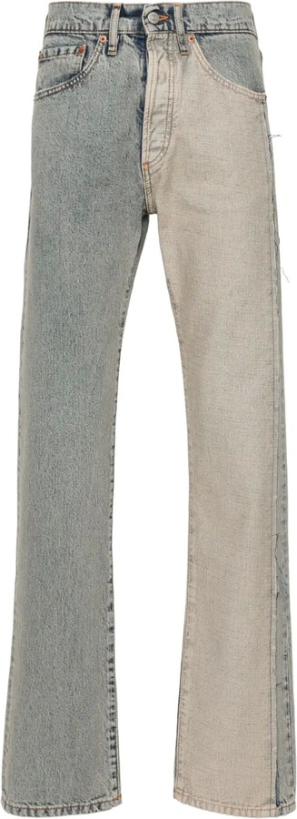 MM6 MAISON MARGIELA Panelled Straight-Leg Jeans