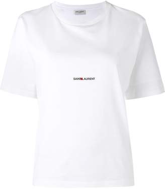 Saint Laurent logo print t-shirt