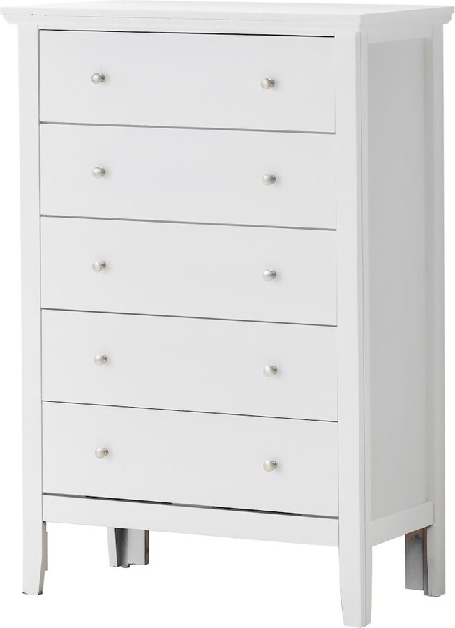 Glory Furniture Primo Chest in White Color