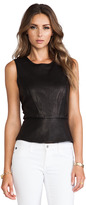 Thumbnail for your product : Theory Elleria LC Leather Top