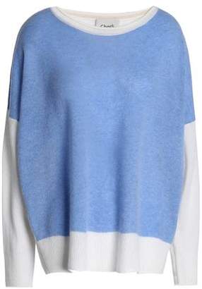 Charli Color-Block Cashmere Sweater