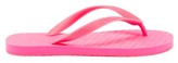 Thumbnail for your product : Vetements Logo-embossed Rubber Flip Flops - Pink