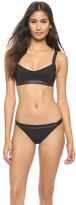Thumbnail for your product : Marc by Marc Jacobs Solid Marc Cut Out Bikini Top