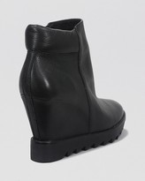 Thumbnail for your product : Ash Platform Lug Sole Wedge Booties - Iron