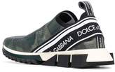 Thumbnail for your product : Dolce & Gabbana printed low top logo trainers