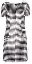Thumbnail for your product : Limited Edition Zipped Pockets Dogtooth Shift Dress
