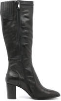 Thumbnail for your product : Top end Anita Black Boots Womens Shoes Dress Long Boots