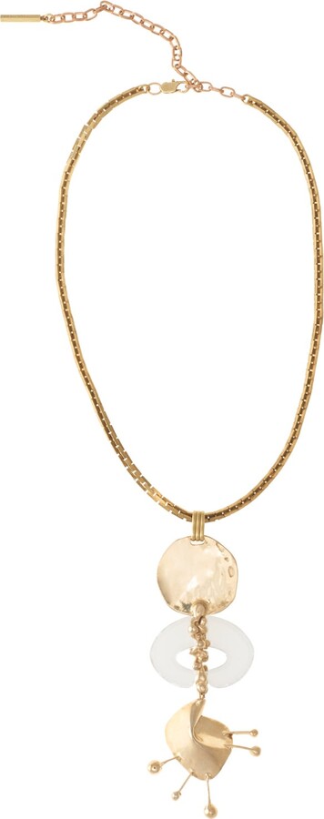 Castlecliff Gold Maya Glass Pendant
