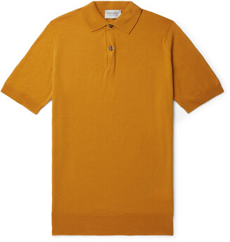 John Smedley Payton Slim-Fit Wool Polo Shirt