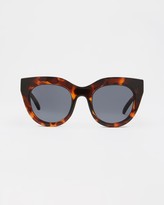 Thumbnail for your product : Le Specs Women's Brown Cat Eye - Air Heart